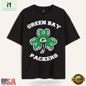 Shamrock St Patricks Day Green Bay Packers NFL 2025 T Shirt