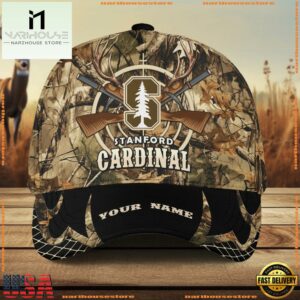 Stanford Cardinal Camo Hunting Cap, Sport Team Camo Hunting Hats