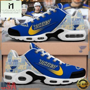 Welcome To New Seasion St Louis Blues Custom Name Air Max Plus Shoes