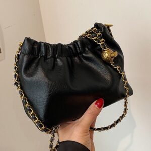 Alternative view of New Fashion Retro Chain Messenger Bag