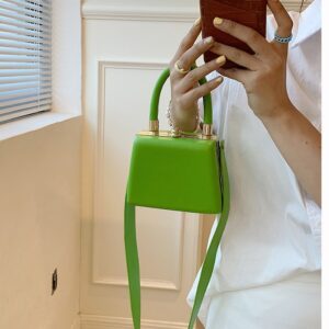 Alternative view of Contrast Color Artistic Ethnic Style Portable Clip Bag