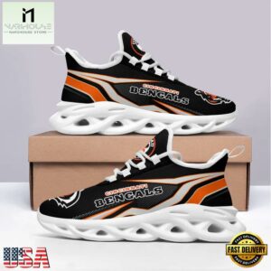 Cincinnati Bengals NFL Max Soul Shoes Mean Gift For Fans