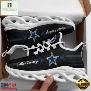 Dallas Cowboys Football NFL Max Soul Shoes Mean Gift For Fans
