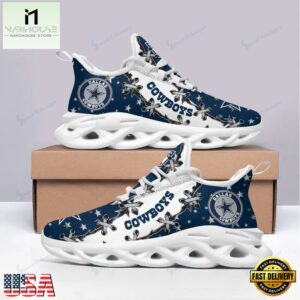 Dallas Cowboys NFL Logo Pattern Max Soul Shoes Mean Gift For Fans