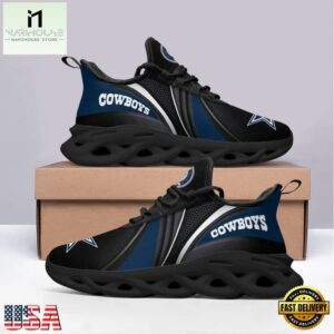 Dallas Cowboys NFL Logo Team Max Soul Shoes Mean Gift For Fans