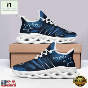 Dallas Cowboys NFL Max Soul Shoes Mean Gift For Fans