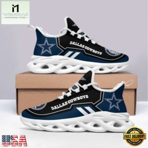 Dallas Cowboys NFL Pattern Max Soul Shoes Mean Gift For Fans