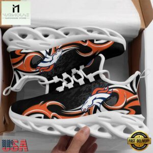 Denver Broncos Football Max Soul Shoes Mean Gift For Fans