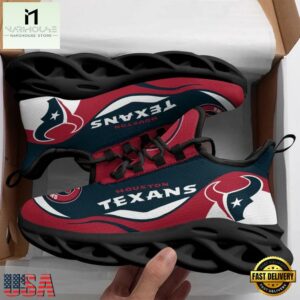 Houston Texans NFL Sport Max Soul Shoes Mean Gift For Fans