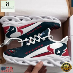 Houston Texans NFL Team Max Soul Shoes Mean Gift For Fans