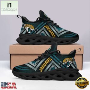 Jacksonville Jaguars NFL Pattern Max Soul Shoes Mean Gift For Fans
