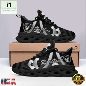 Las Vegas Raiders NFL Max Soul Shoes Mean Gift For Fans