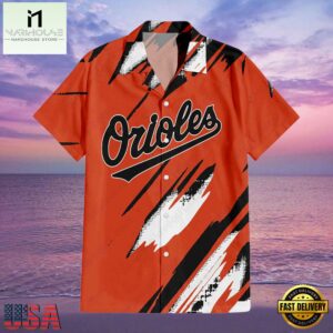 MLB Baseball Baltimore Orioles Aloha Hawaiian Shirt