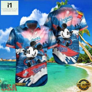 MLB LA Dodgers With Surfing Mickey Graphic Aloha Hawaiian Shirt New Design 7 MLB LA Dodgers With Surfing Mickey Graphic Aloha Hawaiian Shirt.jpg 1Group