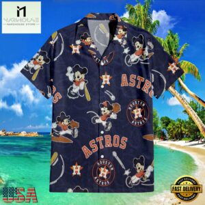 MLB Mickey Mouse Surfboard Padres Hot Summer Hawaiian Shirts