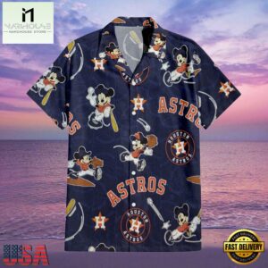 MLB Mickey Mouse Surfboard Padres Hot Summer Hawaiian Shirts