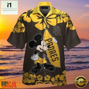 MLB Mickey Surfing Houston Astros Hot Summer Hawaiian Shirt, Astros Gifts for Fans , Vintage Hawaiian Shirts For Mens 6 MLB Mickey Surfing Houston Astros Hot Summer Hawaiian Shirt, Astros Gifts for Fans