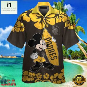 MLB Mickey Surfing Houston Astros Hot Summer Hawaiian Shirt, Astros Gifts for Fans