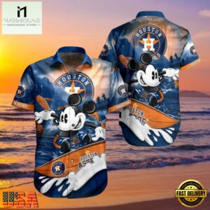 MLB Milwaukee Brewers Flower Tropical Hot Summer Hawaiian Button Down Shirt