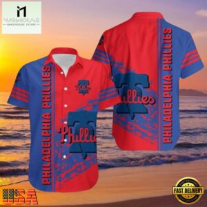 MLB Philadelphia Phillies Red And Blue Camo Accent Aloha Hawaiian Shirt.jpg 1Group