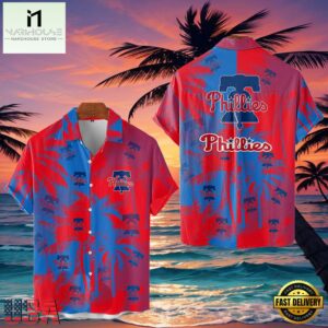 MLB Philadelphia Phillies Tropical Palm Trees Style Hot Trending Hawaiian Shirt - MLB Fan Gifts 7 MLB Philadelphia Phillies Tropical Palm Trees Style Hot Trending Hawaiian Shirt