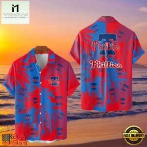 MLB Philadelphia Phillies Tropical Palm Trees Style Hot Trending Hawaiian Shirt - MLB Fan Gifts 6 MLB Philadelphia Phillies Tropical Palm Trees Style Hot Trending Hawaiian Shirt