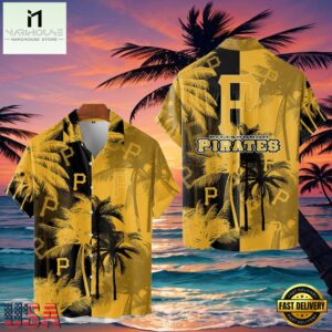 MLB Pittsburgh Pirates Tropical Palm Trees Style Hot Trending Hawaiian Shirt