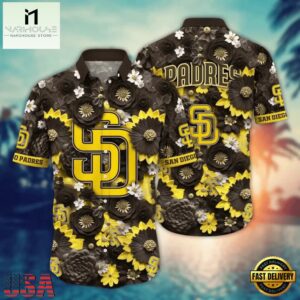 MLB San Diego Padres Floral Dynasty Hawaiian Shirt
