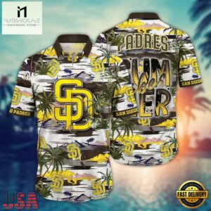 MLB San Diego Padres Island Vibes Hawaiian Shirt