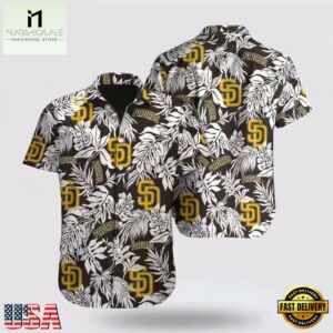 MLB San Diego Padres Tropical Jungle Hawaiian Shirt