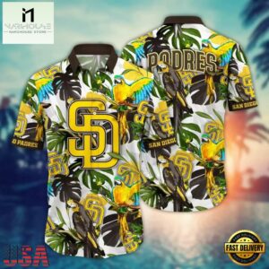 MLB San Diego Padres Tropical Spirit Hawaiian Shirt