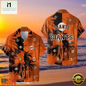 MLB San Francisco Giants Tropical Palm Trees Style Hot Trending Hawaiian Shirt