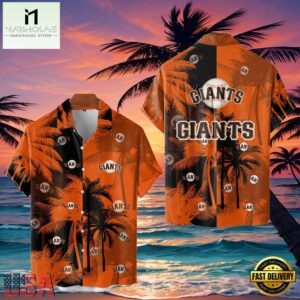 MLB San Francisco Giants Tropical Palm Trees Style Hot Trending Hawaiian Shirt