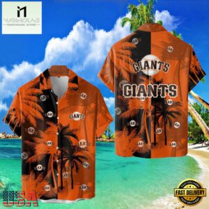 MLB San Francisco Giants Tropical Palm Trees Style Hot Trending Hawaiian Shirt