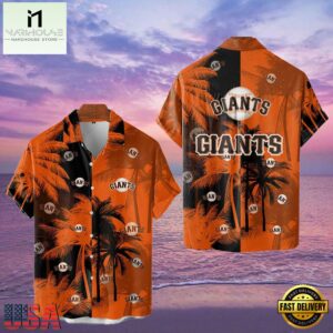 MLB San Francisco Giants Tropical Palm Trees Style Hot Trending Hawaiian Shirt