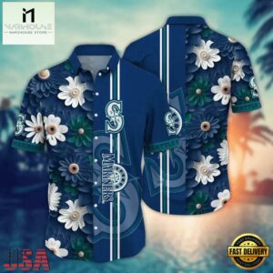 MLB Seattle Mariners Summer Aloha New Hawaiian Shirts