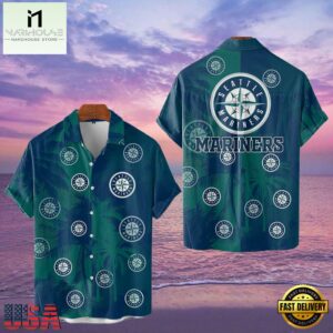 MLB Seattle Mariners Tropical Palm Trees Style Hot Trending Hawaiian Shirt