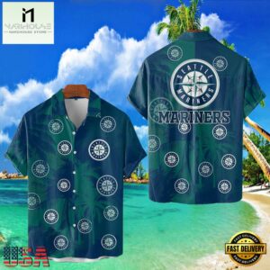 MLB Seattle Mariners Tropical Palm Trees Style Hot Trending Hawaiian Shirt