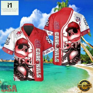MLB St. Louis Cardinals Aloha Shirt Featuring Jack Skellington Design New Design 7 MLB St. Louis Cardinals Aloha Shirt Featuring Jack Skellington Design.jpg 1Group