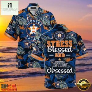MLB Stress Blessed Houston Astros Style Hot Trending Hawaiian Shirt