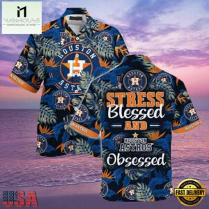 MLB Stress Blessed Houston Astros Style Hot Trending Hawaiian Shirt
