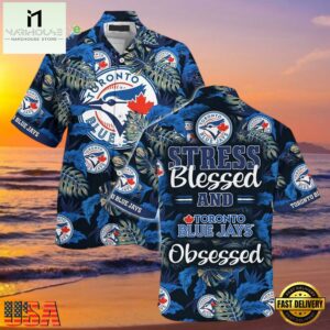 MLB Toronto Blue Jays Flower Tropical Style Hot Trending Hawaiian Button Down Shirt - MLB Fan Gifts 6 MLB Toronto Blue Jays Flower Tropical Style Hot Trending Hawaiian Button Down Shirt