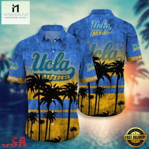 NCAA UCLA Bruins Palm Tree Tropical Summer Beach Hawaiian Shirt