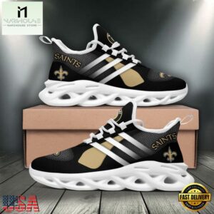 New Orleans Saints NFL Max Soul Shoes Mean Gift For Fans