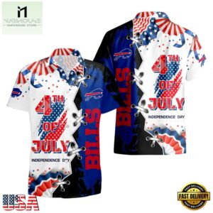 NFL Buffalo Bills Happy Independence Day Hawaiian Shirt