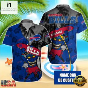 NFL Buffalo Bills Retro Custom Name Hawaiian Shirts