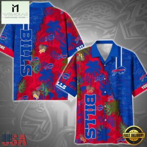 NFL Buffalo Bills Tropical Style Custom Hawaiian Shirt