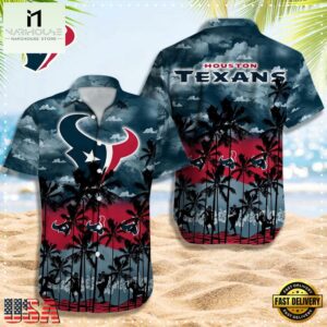 NFL Houston Texans Logo Team Vintage Hawaiian Shirt