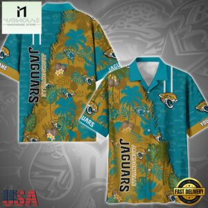 NFL Jacksonville Jaguars Tropical Style Custom Hawaiian Shirt