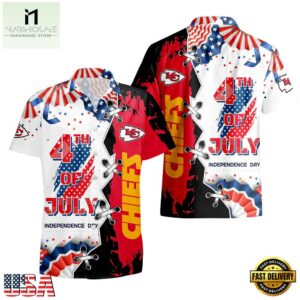 NFL Kansas City Chiefs Happy Independence Day Hawaiian Shirt